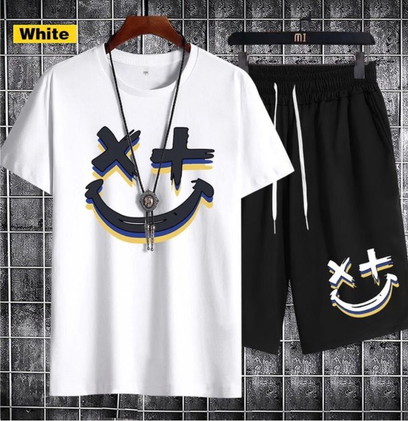 Yixin (2 Pièces | Ensemble T-shirt à manches courtes/ haut + Pantalon 1201-1