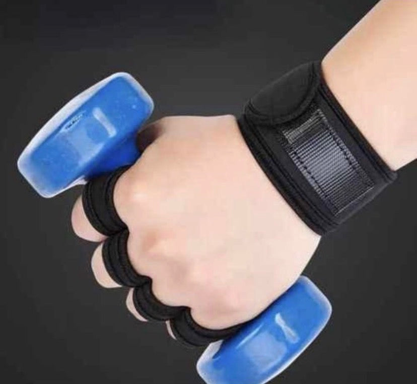 Gants de musculation haltérophilies motard cycliste et fitness avec poignet en Microfibre très résistant dos nu