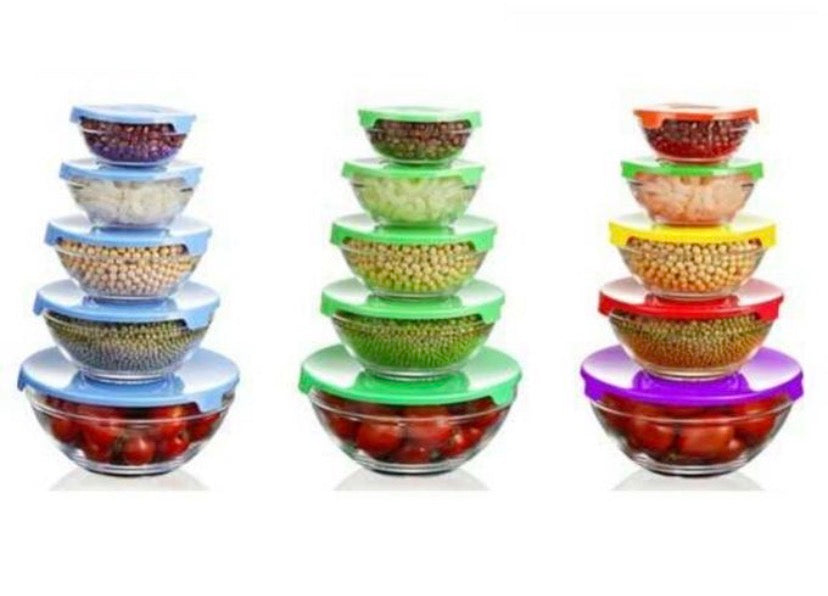 Offre Ramadan
Set de 5 Bols en Verre Pour conservation aliments