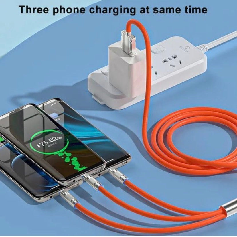 High Quality Chargeur ultra rapide universel pour tout iPhone Samsung Tecno etc., ultrapuisant 120w 3TS