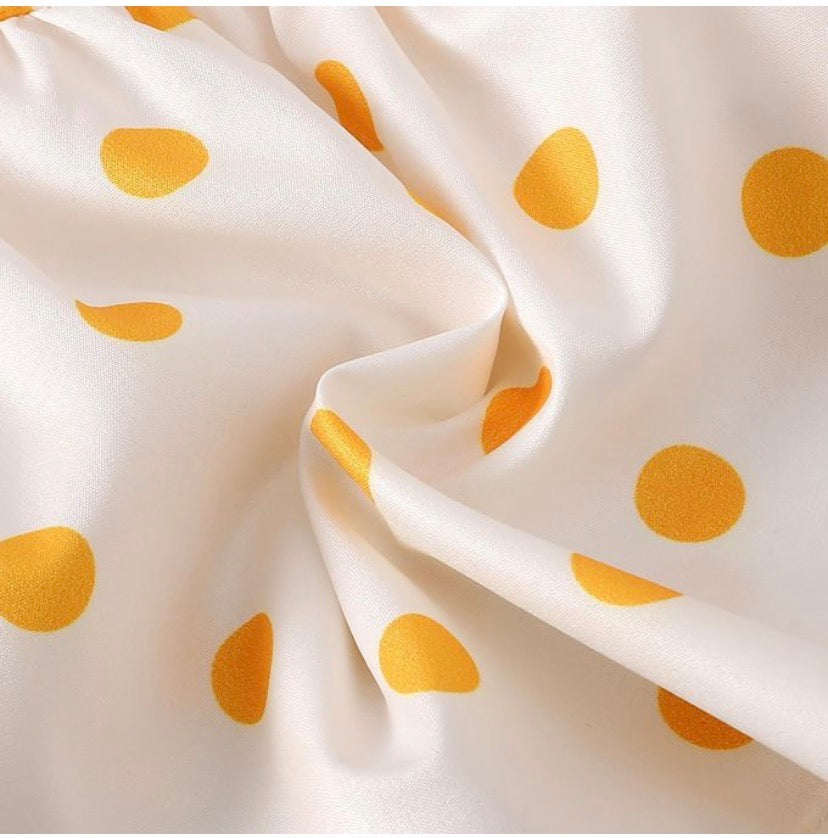 Robe d'été blanche pour enfants - Robe sans manches 100 % coton