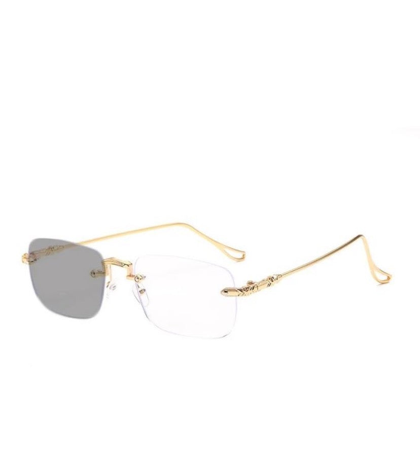 Lunette de Lecture Transparent Photogray Doré