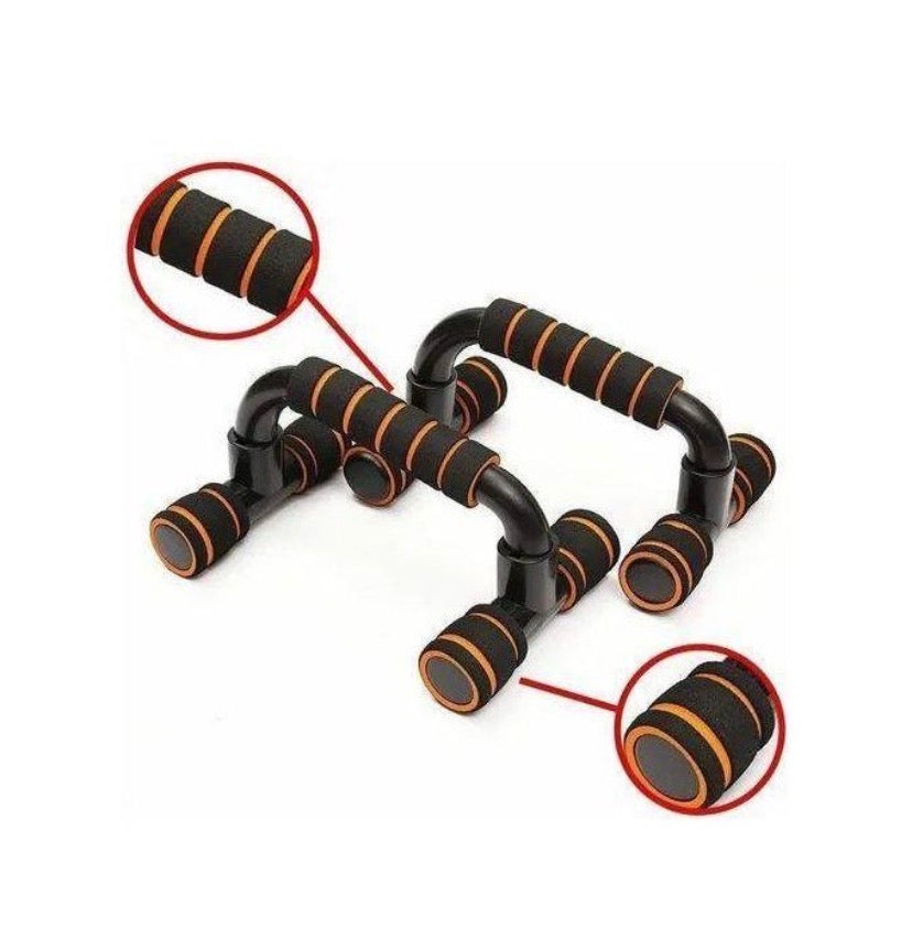 Paire de Barres Push Up - Poignées de Pompe avec Mousse Antidérapante - Pour Press Pectorale, Musculation, Fitness, Gym - Qualité Supérieure