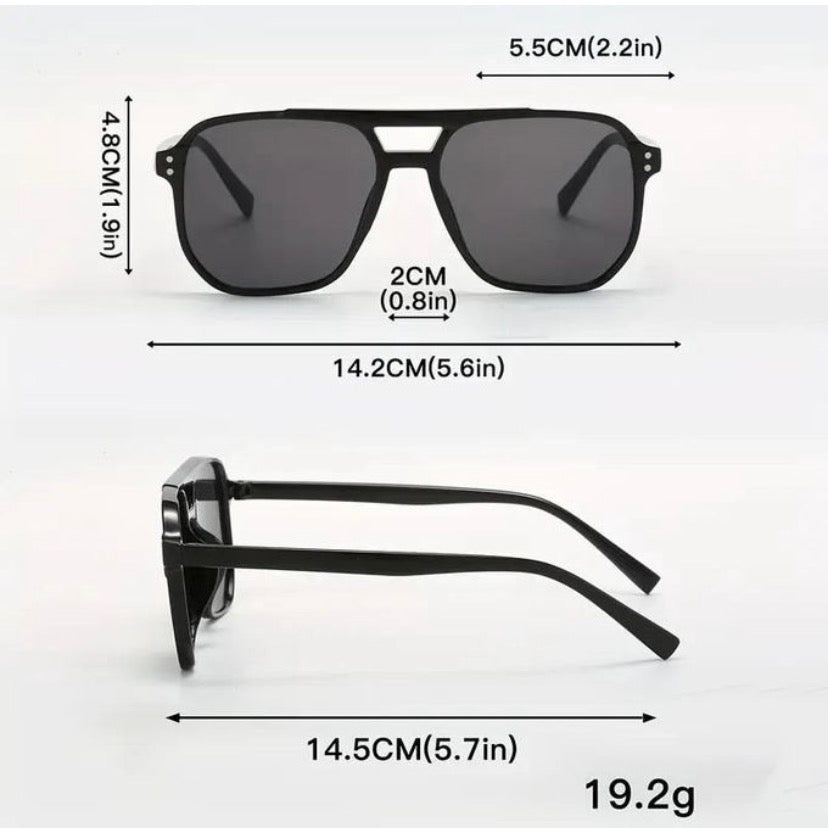 Lunettes De Soleil Aviateur Rétro