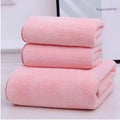 Serviettes De Bain Lots De Trois + 2 Serviette