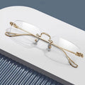 Lunette de Lecture Transparent Photogray Doré