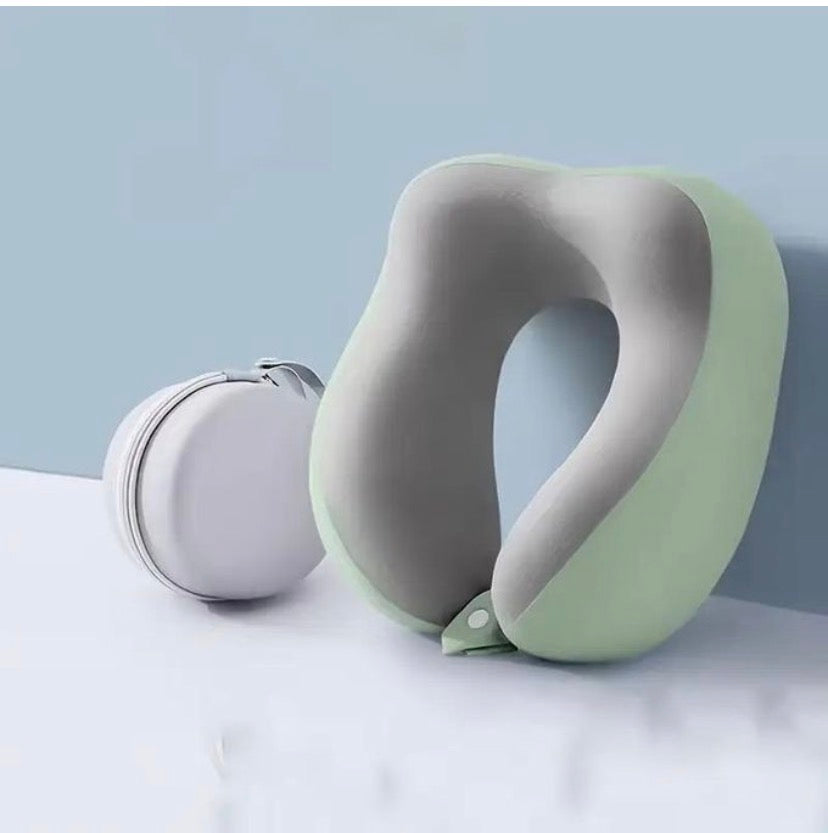 Coussin cervical confortable en U avec sac de rangement