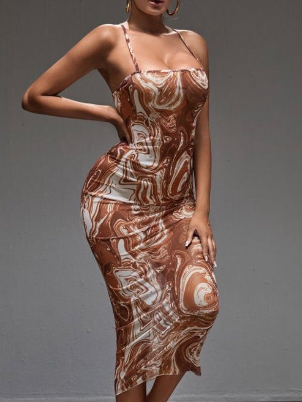 CALLIARA Robes midi moulantes