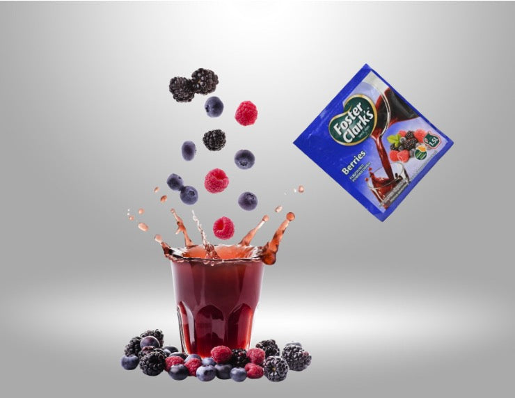 Foster Clark's Jus En Poudre À L'arôme Artificiel De Baies Sachet 30g