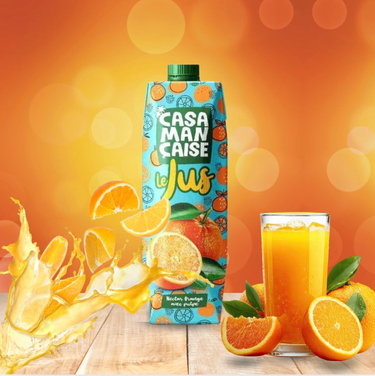 JUS ORANGE CASAMANCAISE 1L
