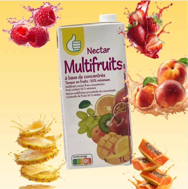 Multi-Fruits Brique 1L