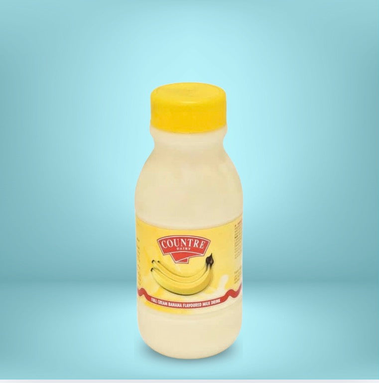 Countre Dairy lait entier stérilisé aromatisé goût fraise 50 cl