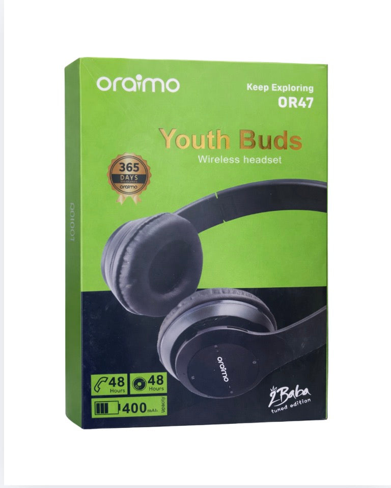 🎧 Oraimo Youth Buds OR47 – Wireless Headset