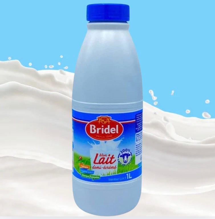 LAIT BRIDEL1/2 ECREME BTEIL 1L