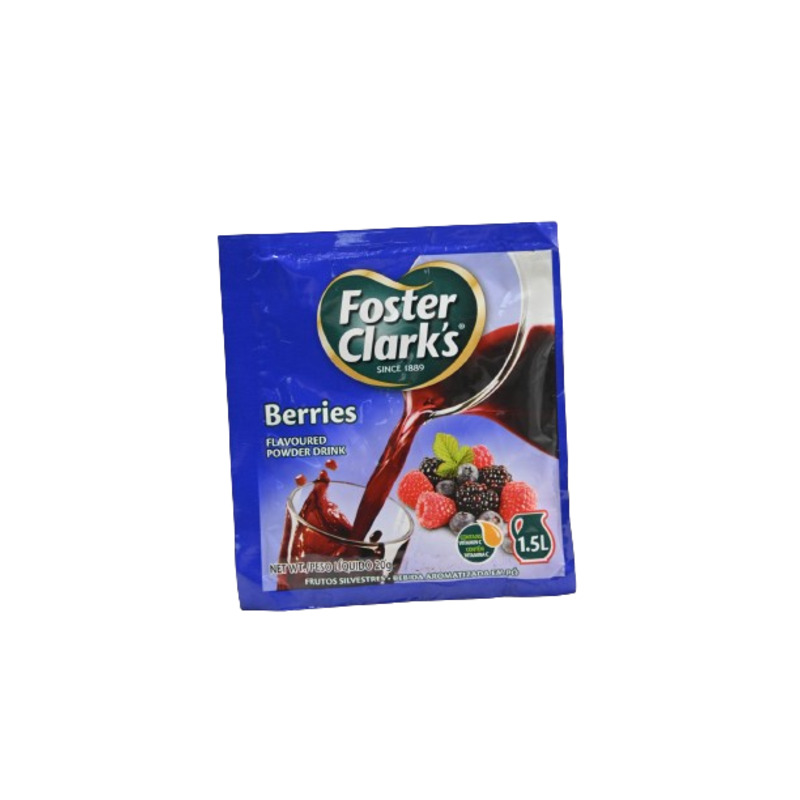 Foster Clark's Jus En Poudre À L'arôme Artificiel De Baies Sachet 30g