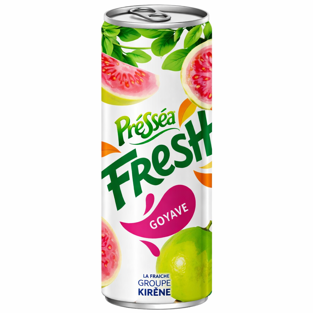 Présséa Fresh Jus Goyave Canette 250ml