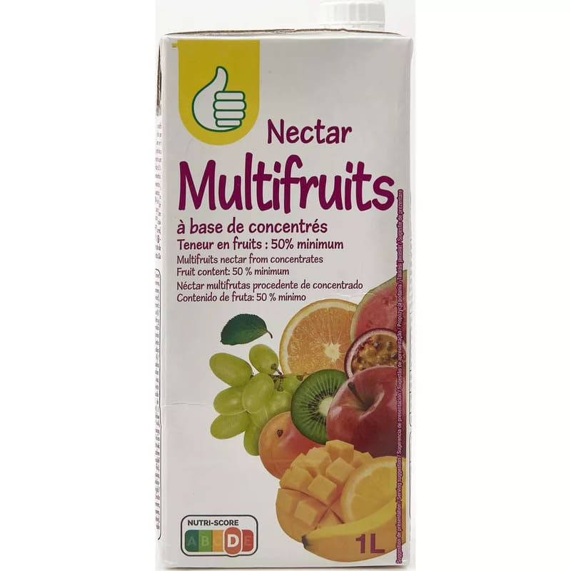 Multi-Fruits Brique 1L