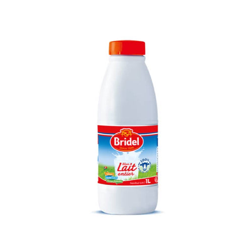 Bridel lait stérilisé UHT entier 3,5 M.G. 1L