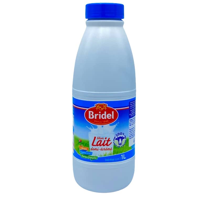 LAIT BRIDEL1/2 ECREME BTEIL 1L